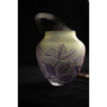 Tip Galle エミーレガレ 公式工芸 ガラス茶入　Y030 