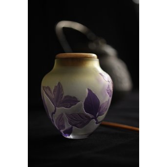 Tip Galle エミーレガレ 公式工芸 ガラス茶入　Y030 