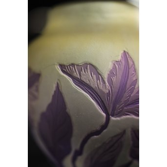 Tip Galle エミーレガレ 公式工芸 ガラス茶入　Y030 