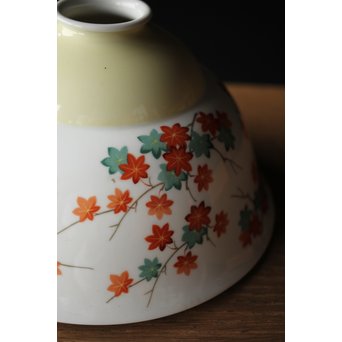 日陶ノリタケ 紅葉 電笠照明　A2057 