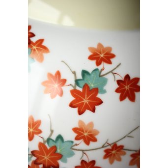 日陶ノリタケ 紅葉 電笠照明　A2057 