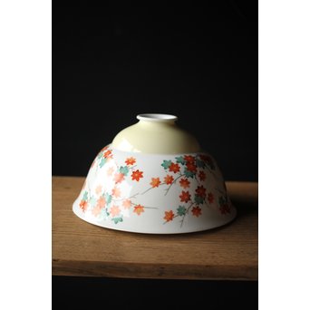 日陶ノリタケ 紅葉 電笠照明　A2057 