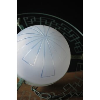 土星型 切子オパール シャンデリア照明　A2058Y 