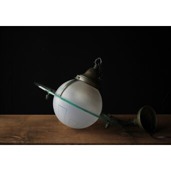 土星型 切子オパール シャンデリア照明　A2058Y 