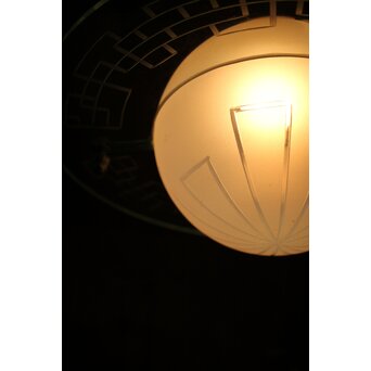 土星型 切子オパール シャンデリア照明　A2058Y 