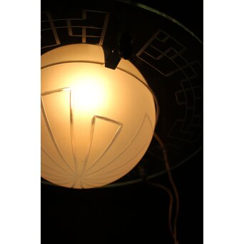 土星型 切子オパール シャンデリア照明　A2058Y 