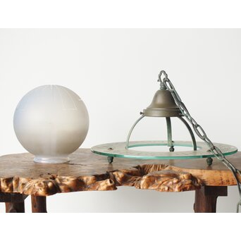 土星型 切子オパール シャンデリア照明　A2058Y 