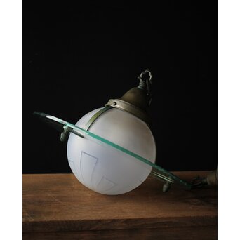 土星型 切子オパール シャンデリア照明　A2058Y 