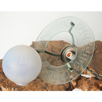 土星型 切子オパール シャンデリア照明　A2058Y 