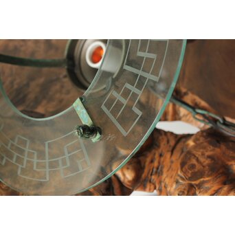 土星型 切子オパール シャンデリア照明　A2058Y 