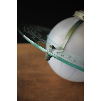 土星型 切子オパール シャンデリア照明　A2058Y 