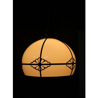 菊菱装飾の電笠 2個1組　A2060Y 