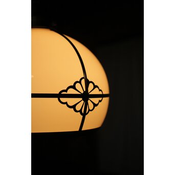 菊菱装飾の電笠 2個1組　A2060Y 