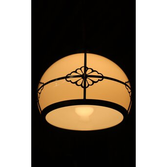 菊菱装飾の電笠 2個1組　A2060Y 