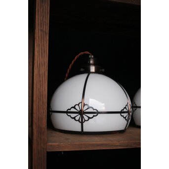 菊菱装飾の電笠 2個1組　A2060Y 