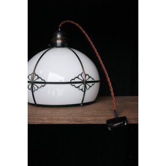 菊菱装飾の電笠 2個1組　A2060Y 