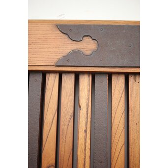 総欅金具尽格子蔵戸　W029Y 