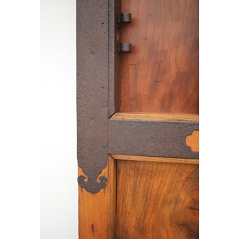 総欅金具尽格子蔵戸　W029Y 