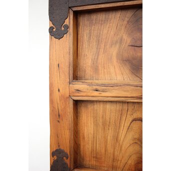 総欅金具尽格子蔵戸　W029Y 