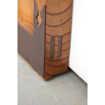 総欅金具尽格子蔵戸　W029Y 