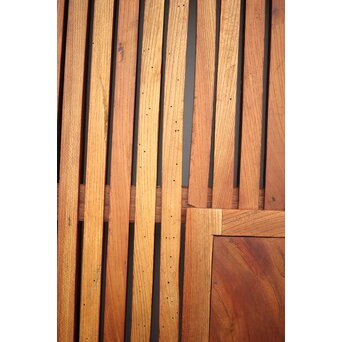 総欅金具尽格子蔵戸　W029Y 