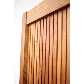 総欅金具尽格子蔵戸　W029Y 