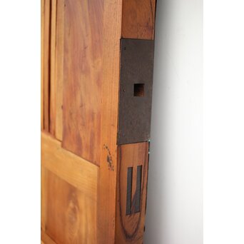 総欅金具尽格子蔵戸　W029Y 