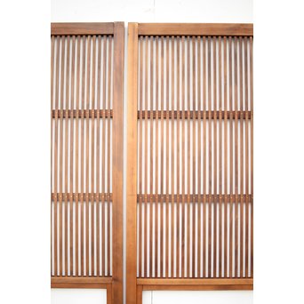 クリアガラス格子戸 2枚1組　L1047 