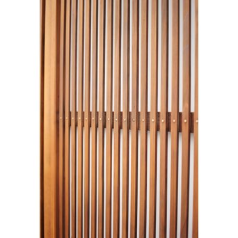 クリアガラス格子戸 2枚1組　L1047 