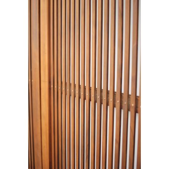 クリアガラス格子戸 2枚1組　L1047 