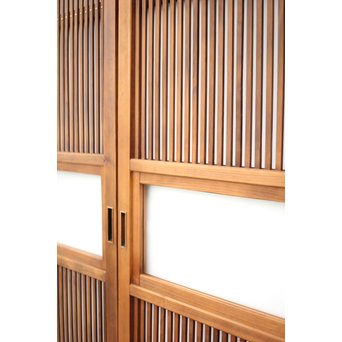 クリアガラス格子戸 2枚1組　L1047 