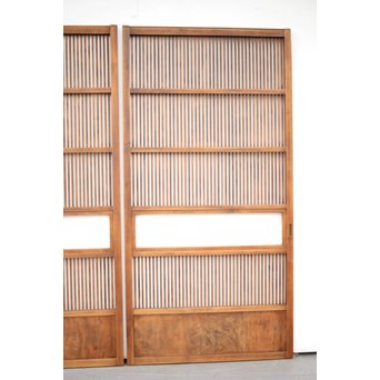 クリアガラス格子戸 2枚1組　L1047 