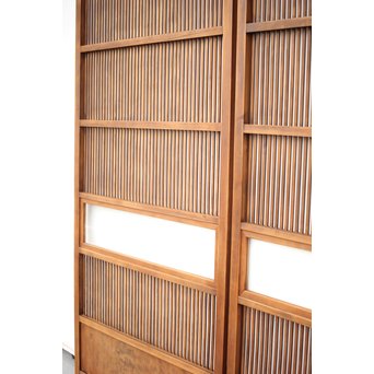 クリアガラス格子戸 2枚1組　L1047 