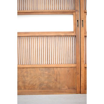 クリアガラス格子戸 2枚1組　L1047 