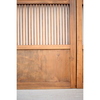 クリアガラス格子戸 2枚1組　L1047 