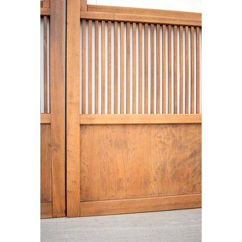 クリアガラス格子戸 2枚1組　L1047 