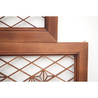 散らし組子欄間 2枚1組　R0087 