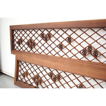 散らし組子欄間 2枚1組　R0087 