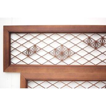 散らし組子欄間 2枚1組　R0087 