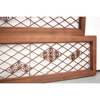 散らし組子欄間 2枚1組　R0087 