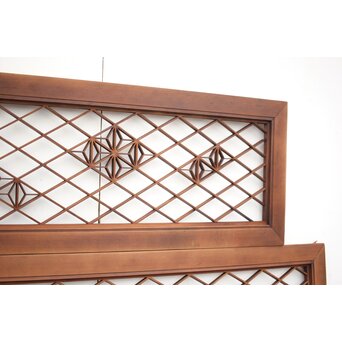 散らし組子欄間 2枚1組　R0087 