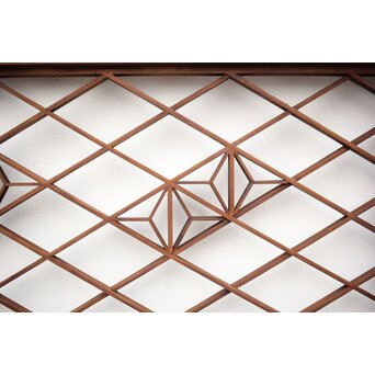 散らし組子欄間 2枚1組　R0087 