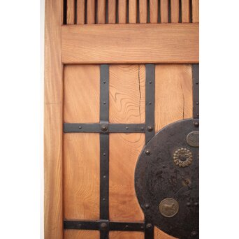 総欅格子蔵戸　W031Y 