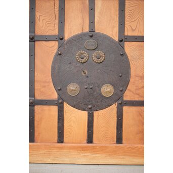 総欅格子蔵戸　W031Y 