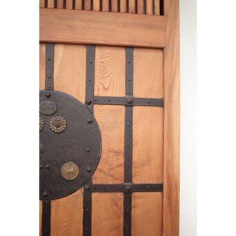 総欅格子蔵戸　W031Y 