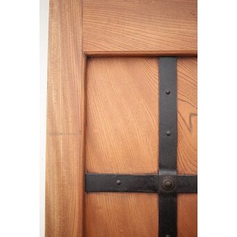 総欅格子蔵戸　W031Y 