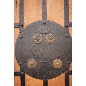 総欅格子蔵戸　W031Y 