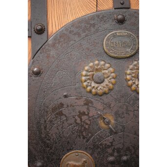 総欅格子蔵戸　W031Y 