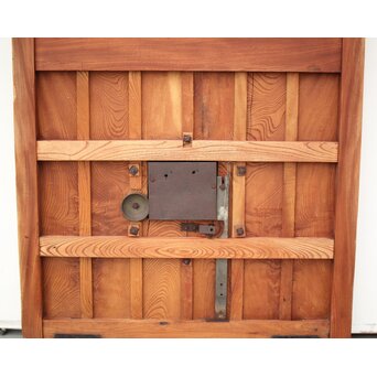 総欅格子蔵戸　W031Y 