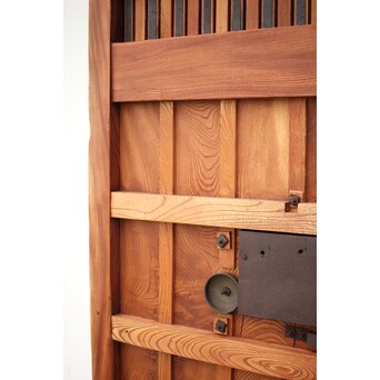 総欅格子蔵戸　W031Y 